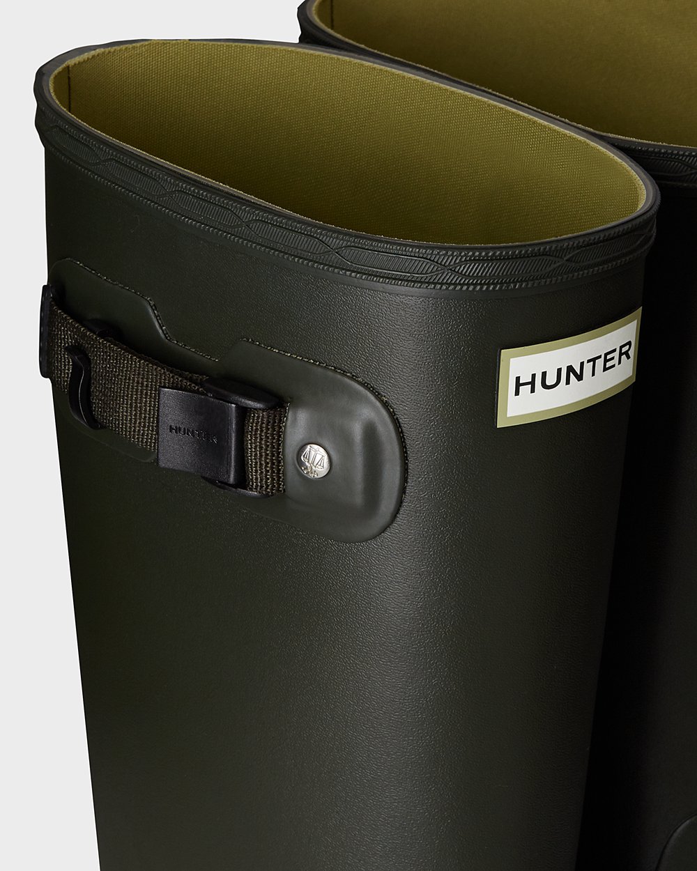 Bottes Larges Hunter Huntress Leg Femme Vert Foncé Olive CKEABHZ-87